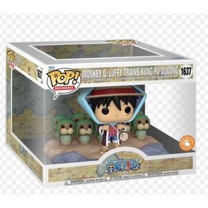 Funko Pop! Moments: One Piece - Monkey D. Luffy Trains Kung Fu Dugong -...